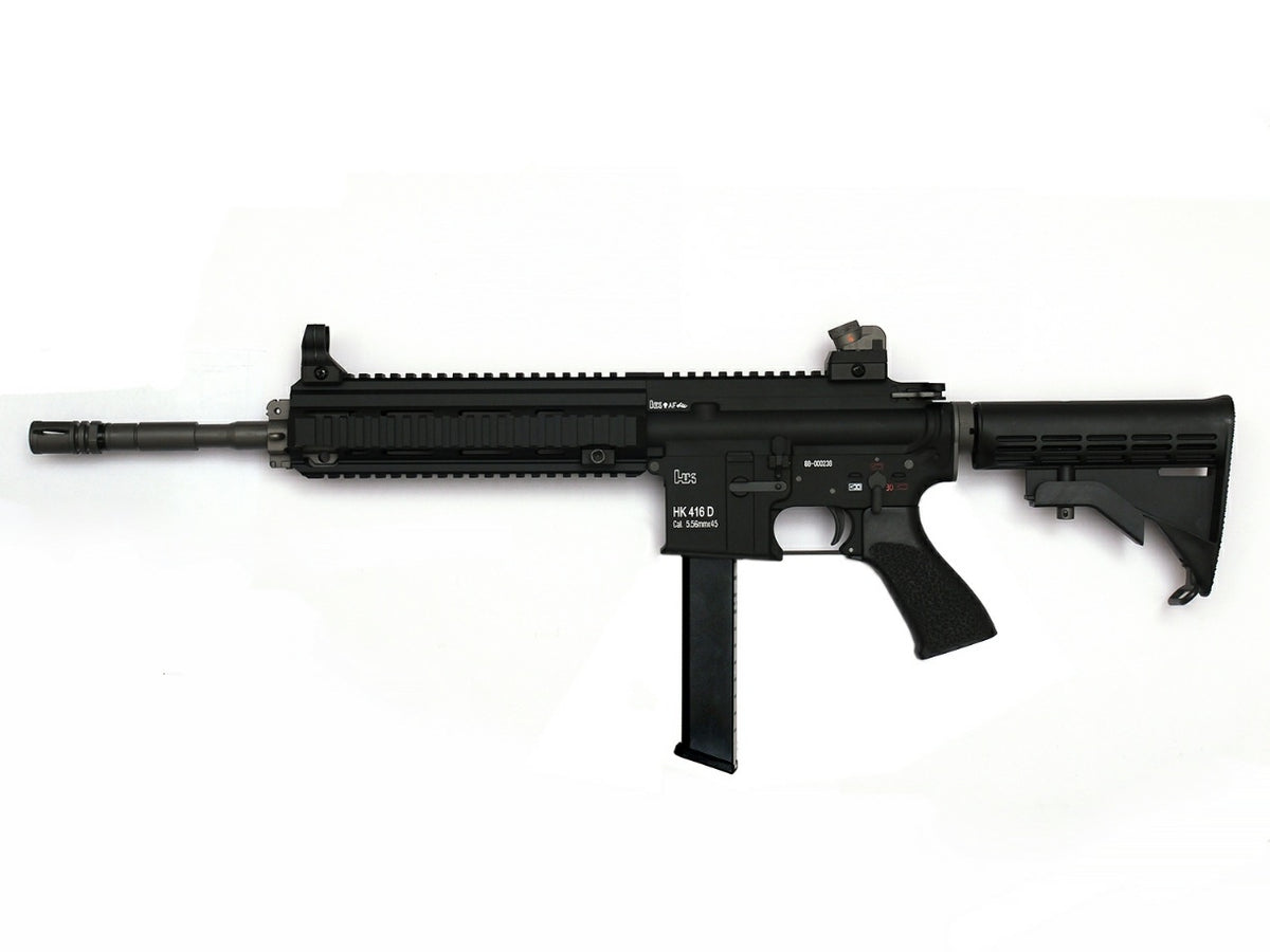 TK CUSTOM / WE HK416D PCC GBB RIFLE BK (FULL MARKING)