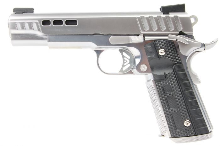 AEG KP1911 GAS BLOWBACK PISTOL SILVER
