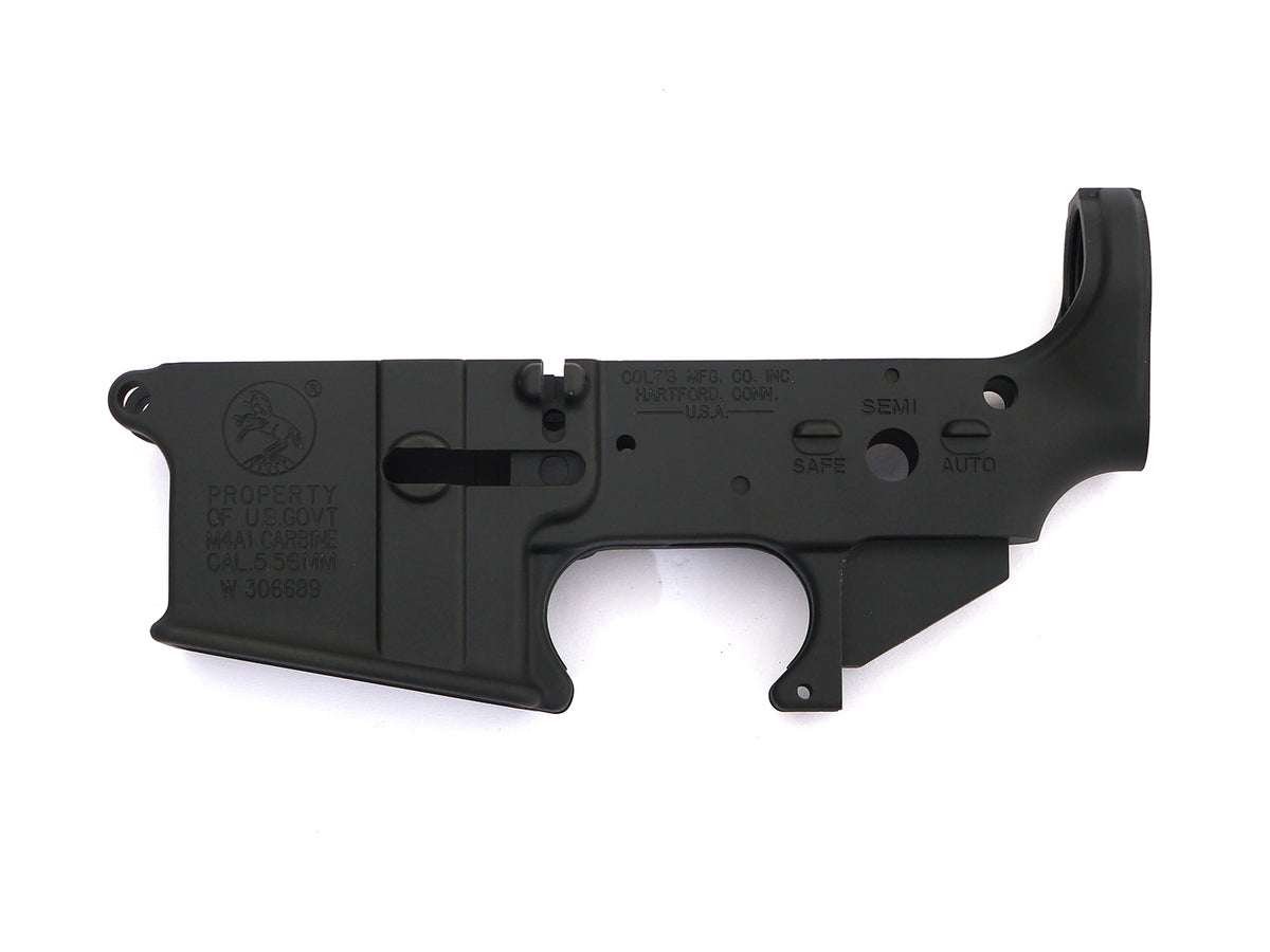 TK CUSTOM / WE M4 GBB LOWER FARME BK (COLT MARKING)