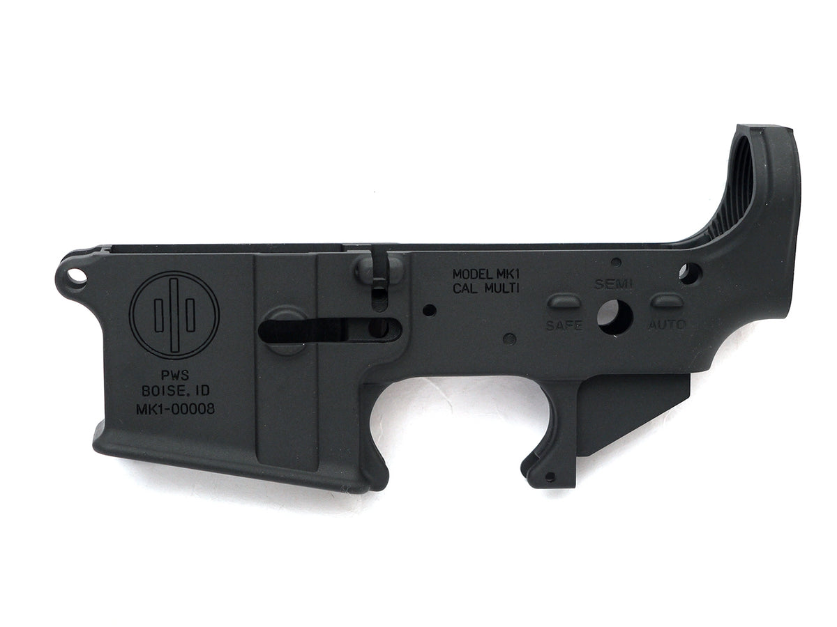 TK CUSTOM / WE M4 GBB LOWER FARME BK (PWS MARKING)