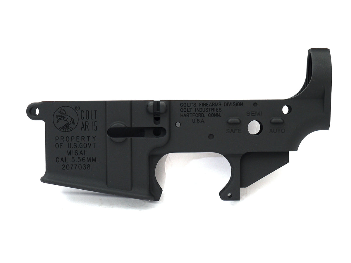 TK CUSTOM / WE M16A1 GBB LOWER FARME BK (MK18 MOD0 MARKING)