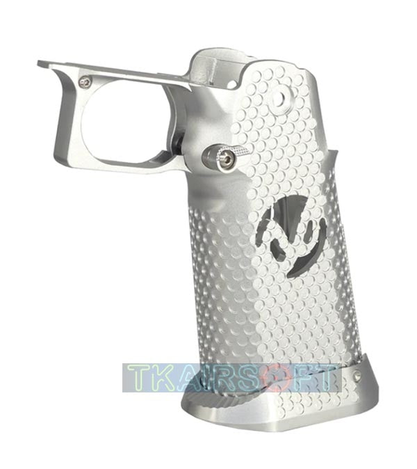 5KU CNC Aluminum Grip Type.3 for Marui Hi-Capa GBB (Sliver)