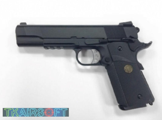 WE MEU RAIL GBB PISTOL BK