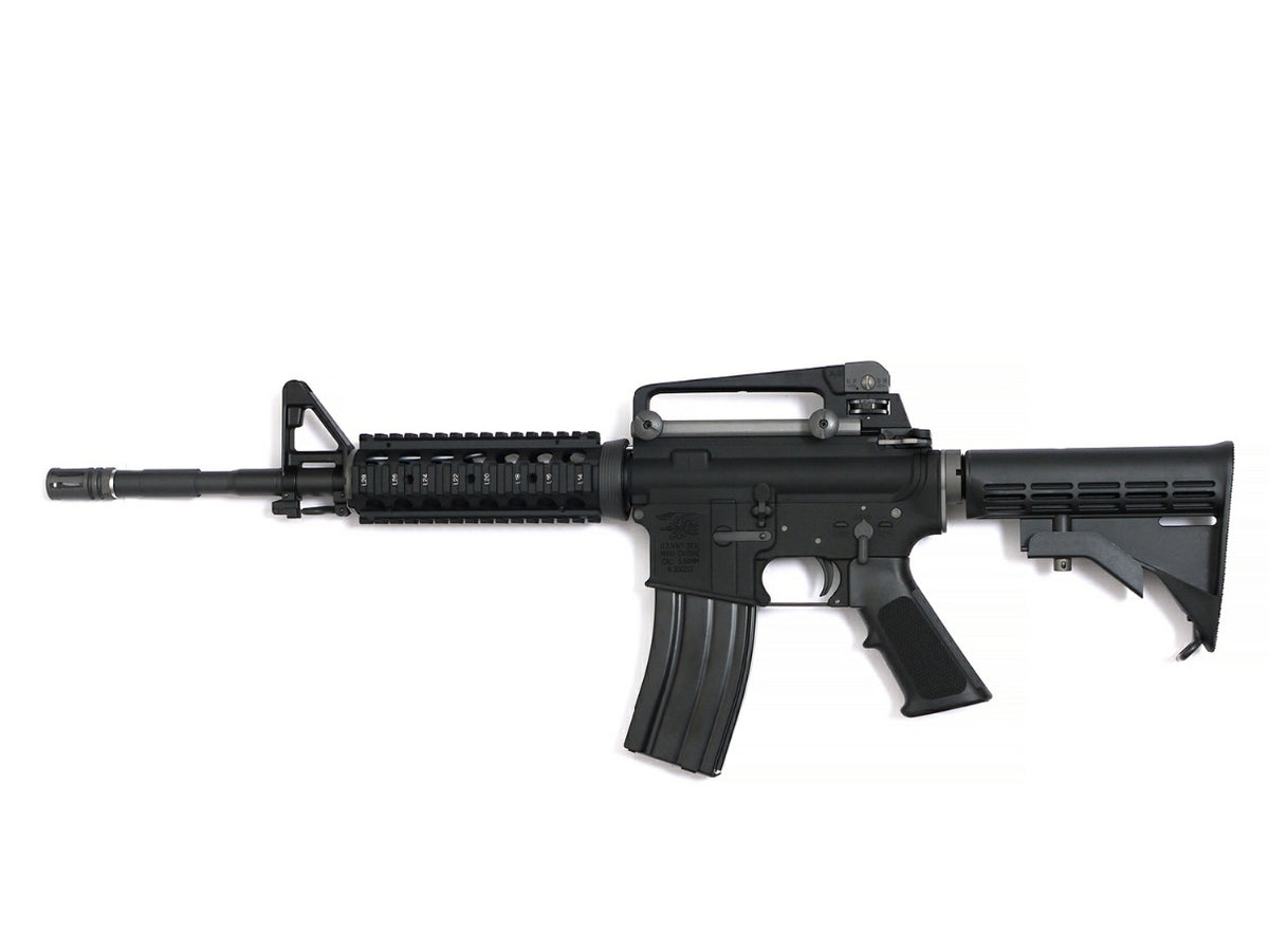 TK CUSTOM / WE M4 RIS GBB RIFLE BK (SEAL MARKING)