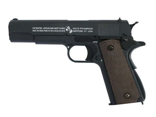 TK CUSTOM / WE M1911 GBB PISTOL BK (COLT WHITE MARKING)