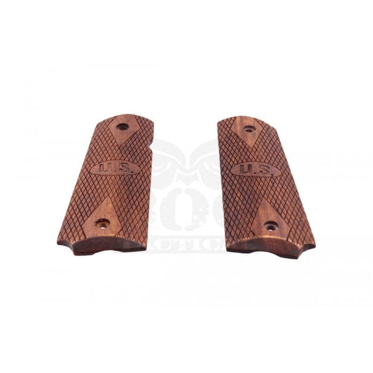 BLACK OWL GEAR??U.S 1911 WOOD GRIP SET