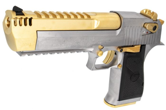 CYBER GUN DESERT EAGLE L6 GBB PISTOL SV / GOLD