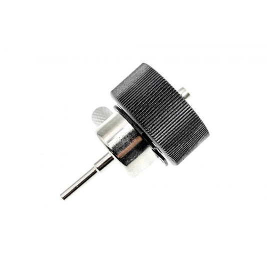 FCC Propane Adapter Charger with Silicone Oil Port ( Black )