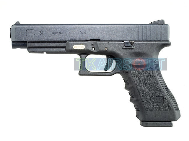 WE G34 GEN3 GBB PISTOL BK