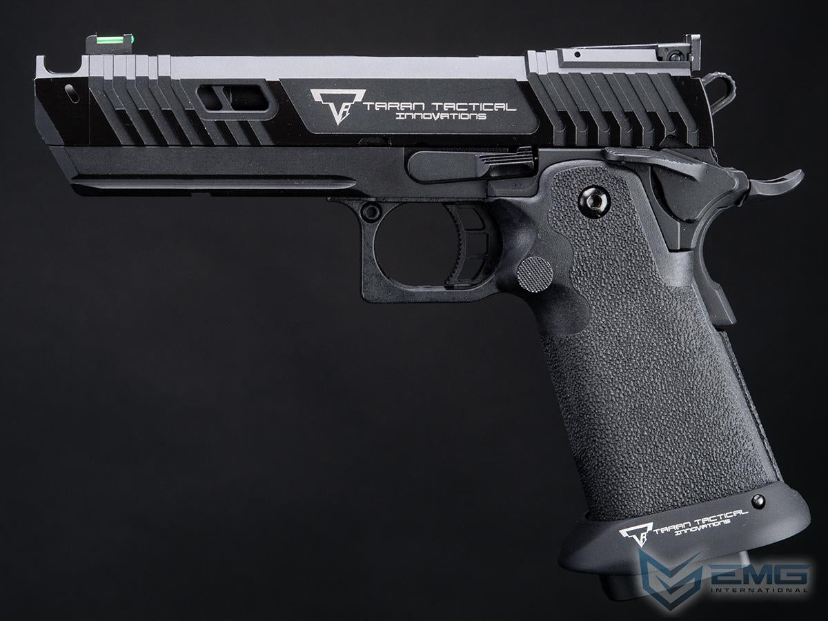 EMG TTI Licensed JW4 2011 Pit Viper Airsoft Training Pistol (All Black) (Semi-Auto / Full Auto)