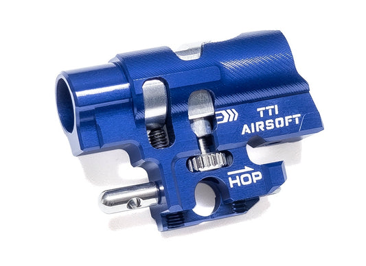 TTI Infinity Marui Spec Hi-Capa One Piece Full CNC TDC Hop-Up Chamber (Blue)