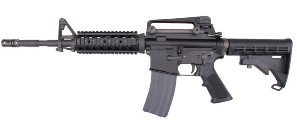 WE M4 RIS GBB RIFLE V3 BK